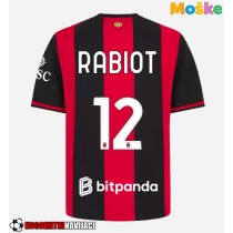 Moške Nogometnih dresov AC Milan Adrien Rabiot #12 Domači 2026-27 Kratki rokavi